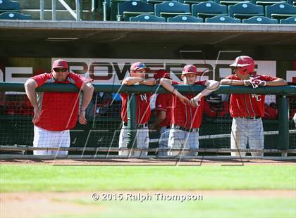 Thumbnail 1 in Woodland Christian vs. Bradshaw Christian (@Raley Field) photogallery.