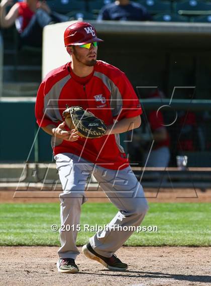 Thumbnail 1 in Woodland Christian vs. Bradshaw Christian (@Raley Field) photogallery.