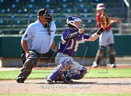 Thumbnail 3 in Woodland Christian vs. Bradshaw Christian (@Raley Field) photogallery.