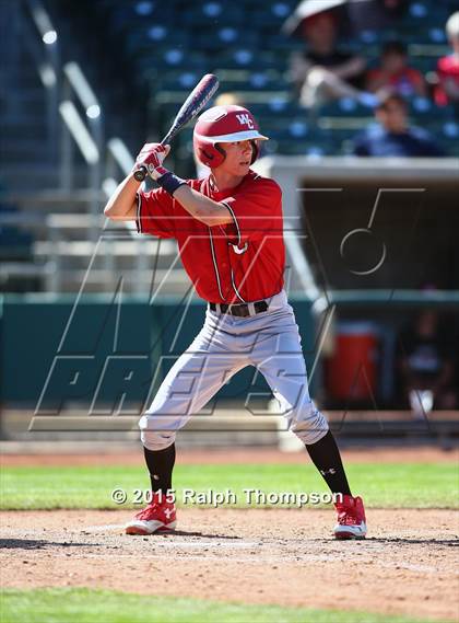 Thumbnail 3 in Woodland Christian vs. Bradshaw Christian (@Raley Field) photogallery.
