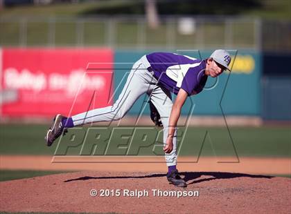 Thumbnail 3 in Woodland Christian vs. Bradshaw Christian (@Raley Field) photogallery.