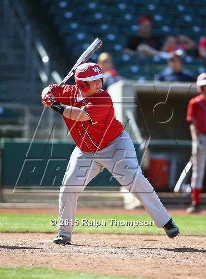 Thumbnail 2 in Woodland Christian vs. Bradshaw Christian (@Raley Field) photogallery.