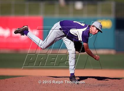 Thumbnail 1 in Woodland Christian vs. Bradshaw Christian (@Raley Field) photogallery.