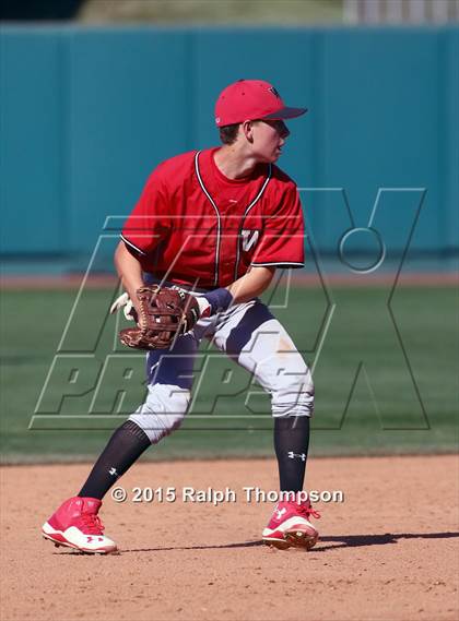 Thumbnail 3 in Woodland Christian vs. Bradshaw Christian (@Raley Field) photogallery.
