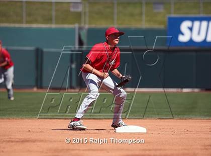 Thumbnail 2 in Woodland Christian vs. Bradshaw Christian (@Raley Field) photogallery.