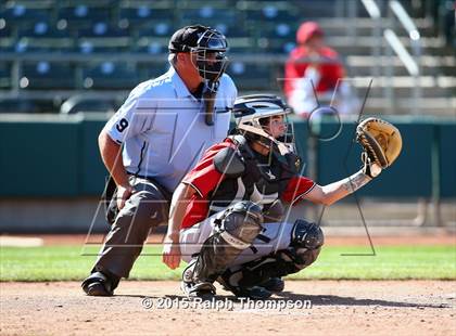 Thumbnail 1 in Woodland Christian vs. Bradshaw Christian (@Raley Field) photogallery.