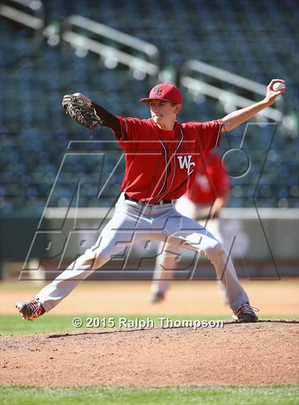 Thumbnail 1 in Woodland Christian vs. Bradshaw Christian (@Raley Field) photogallery.
