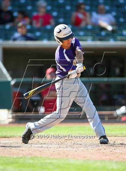 Thumbnail 1 in Woodland Christian vs. Bradshaw Christian (@Raley Field) photogallery.