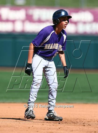 Thumbnail 2 in Woodland Christian vs. Bradshaw Christian (@Raley Field) photogallery.