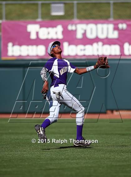Thumbnail 2 in Woodland Christian vs. Bradshaw Christian (@Raley Field) photogallery.