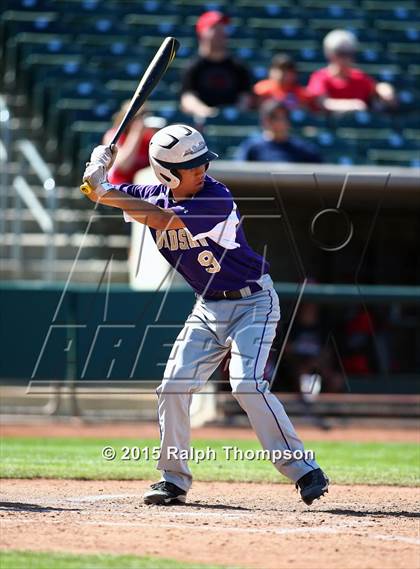 Thumbnail 1 in Woodland Christian vs. Bradshaw Christian (@Raley Field) photogallery.