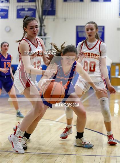 Thumbnail 3 in Our Lady of Lourdes Regional vs. Mountain View (PIAA 1A Semifinal) photogallery.