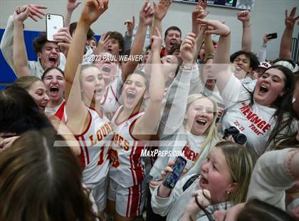 Thumbnail 2 in Our Lady of Lourdes Regional vs. Mountain View (PIAA 1A Semifinal) photogallery.