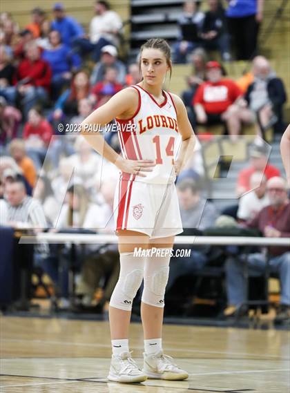 Thumbnail 2 in Our Lady of Lourdes Regional vs. Mountain View (PIAA 1A Semifinal) photogallery.
