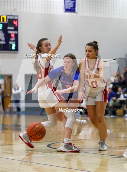 Thumbnail 1 in Our Lady of Lourdes Regional vs. Mountain View (PIAA 1A Semifinal) photogallery.