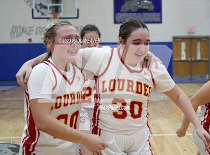 Thumbnail 2 in Our Lady of Lourdes Regional vs. Mountain View (PIAA 1A Semifinal) photogallery.