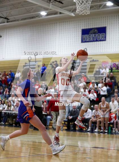 Thumbnail 1 in Our Lady of Lourdes Regional vs. Mountain View (PIAA 1A Semifinal) photogallery.