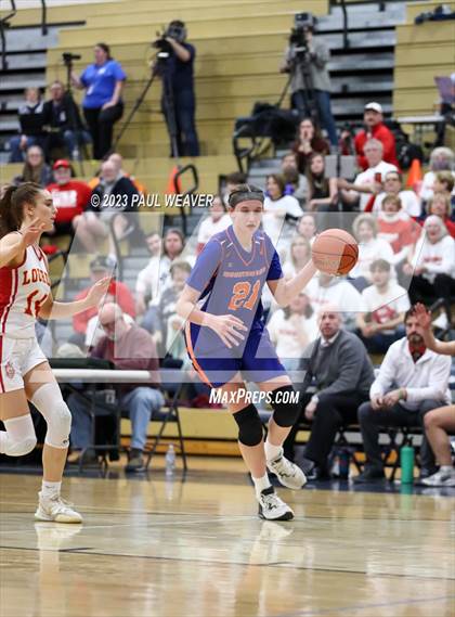 Thumbnail 2 in Our Lady of Lourdes Regional vs. Mountain View (PIAA 1A Semifinal) photogallery.