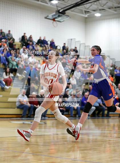 Thumbnail 2 in Our Lady of Lourdes Regional vs. Mountain View (PIAA 1A Semifinal) photogallery.