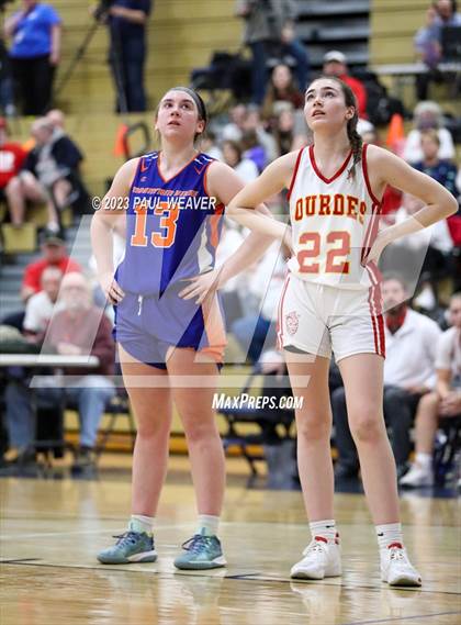 Thumbnail 3 in Our Lady of Lourdes Regional vs. Mountain View (PIAA 1A Semifinal) photogallery.