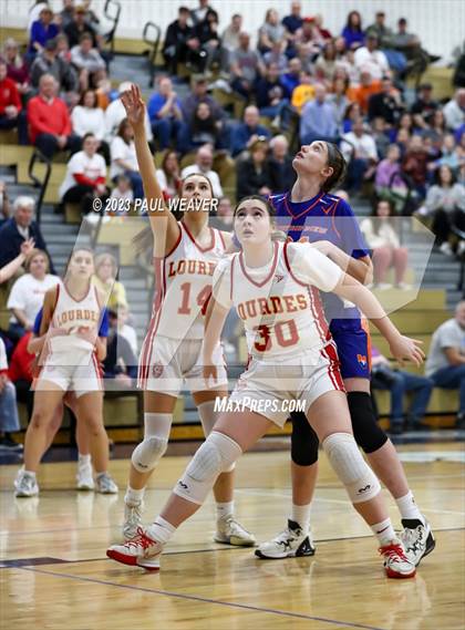 Thumbnail 3 in Our Lady of Lourdes Regional vs. Mountain View (PIAA 1A Semifinal) photogallery.