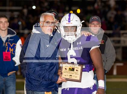 Thumbnail 1 in New Rochelle vs. Troy (NYSPHSAA Class AA Semifinal) photogallery.