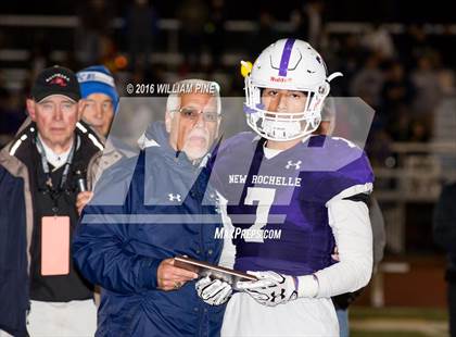 Thumbnail 3 in New Rochelle vs. Troy (NYSPHSAA Class AA Semifinal) photogallery.