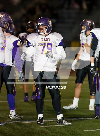 Thumbnail 3 in New Rochelle vs. Troy (NYSPHSAA Class AA Semifinal) photogallery.