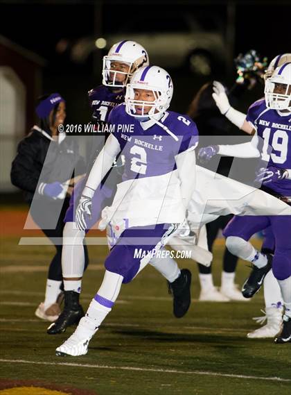 Thumbnail 3 in New Rochelle vs. Troy (NYSPHSAA Class AA Semifinal) photogallery.