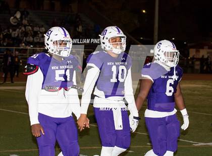 Thumbnail 2 in New Rochelle vs. Troy (NYSPHSAA Class AA Semifinal) photogallery.