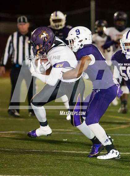 Thumbnail 1 in New Rochelle vs. Troy (NYSPHSAA Class AA Semifinal) photogallery.