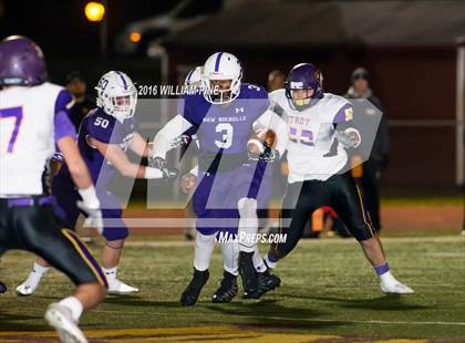 Thumbnail 2 in New Rochelle vs. Troy (NYSPHSAA Class AA Semifinal) photogallery.