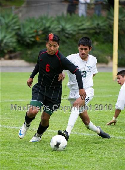 Thumbnail 3 in Katella @ Santa Barbara (CIF SS D2 Playoffs) photogallery.