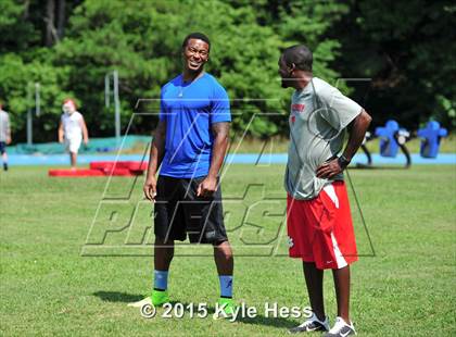 Thumbnail 3 in Dunwoody (Denver Broncos' Demaryius Thomas visit) photogallery.