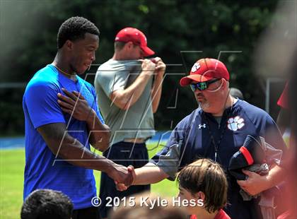 Thumbnail 2 in Dunwoody (Denver Broncos' Demaryius Thomas visit) photogallery.