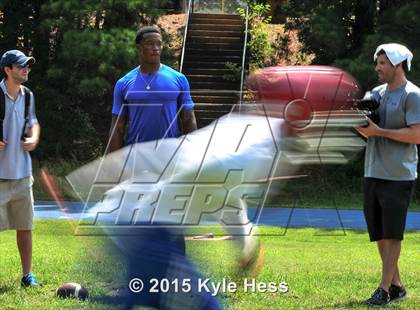 Thumbnail 2 in Dunwoody (Denver Broncos' Demaryius Thomas visit) photogallery.