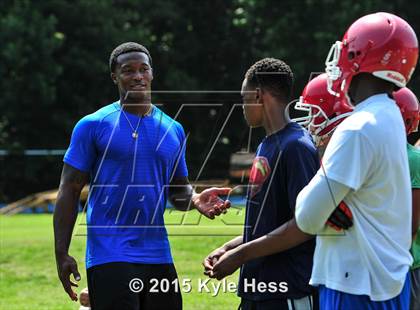 Thumbnail 3 in Dunwoody (Denver Broncos' Demaryius Thomas visit) photogallery.
