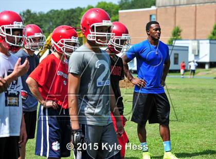 Thumbnail 1 in Dunwoody (Denver Broncos' Demaryius Thomas visit) photogallery.