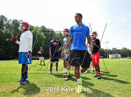 Thumbnail 1 in Dunwoody (Denver Broncos' Demaryius Thomas visit) photogallery.