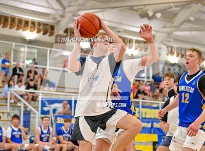 Thumbnail 2 in Hanover Central vs Homestead (IBCA / IHSAA Showcase) photogallery.