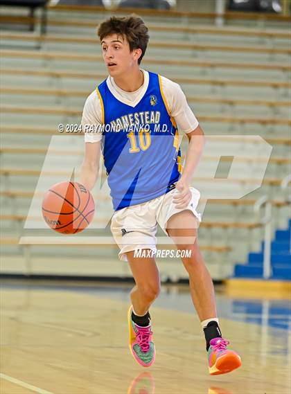 Thumbnail 3 in Hanover Central vs Homestead (IBCA / IHSAA Showcase) photogallery.