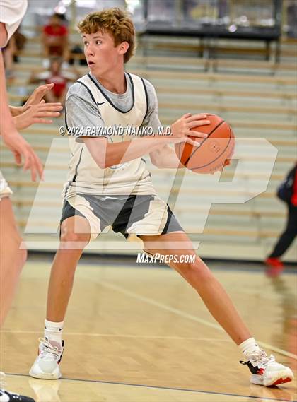 Thumbnail 1 in Hanover Central vs Homestead (IBCA / IHSAA Showcase) photogallery.