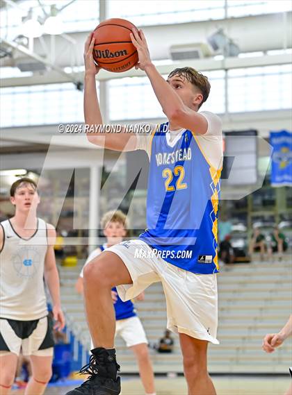 Thumbnail 2 in Hanover Central vs Homestead (IBCA / IHSAA Showcase) photogallery.
