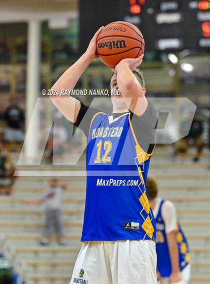 Thumbnail 1 in Hanover Central vs Homestead (IBCA / IHSAA Showcase) photogallery.
