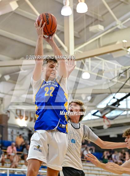 Thumbnail 1 in Hanover Central vs Homestead (IBCA / IHSAA Showcase) photogallery.