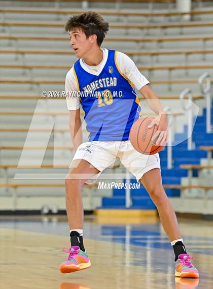 Thumbnail 1 in Hanover Central vs Homestead (IBCA / IHSAA Showcase) photogallery.