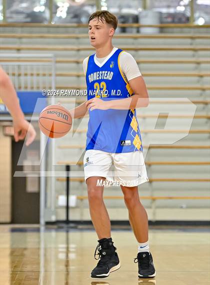 Thumbnail 2 in Hanover Central vs Homestead (IBCA / IHSAA Showcase) photogallery.