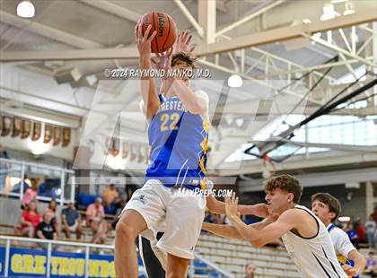 Thumbnail 3 in Hanover Central vs Homestead (IBCA / IHSAA Showcase) photogallery.