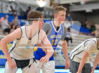 Thumbnail 3 in Hanover Central vs Homestead (IBCA / IHSAA Showcase) photogallery.