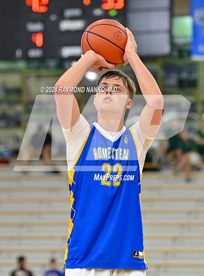 Thumbnail 1 in Hanover Central vs Homestead (IBCA / IHSAA Showcase) photogallery.